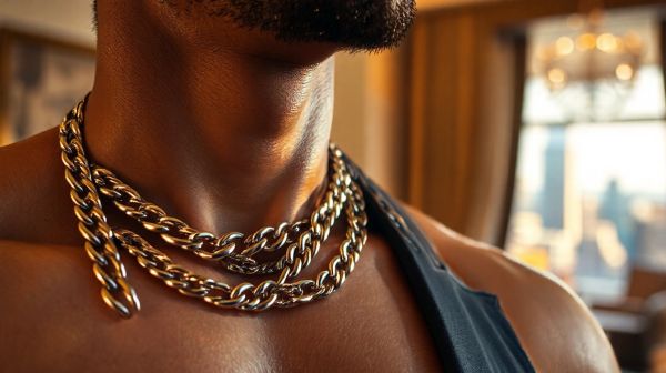 Top 5 chaînes cubaines en argent pour hommes investissant en style