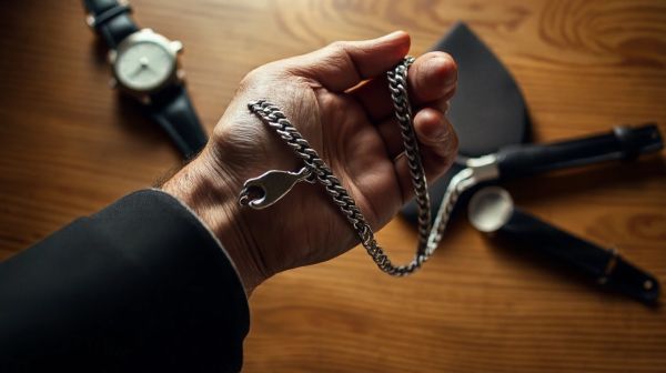 Top 5 chaînes cubaines en argent pour hommes investissant en style